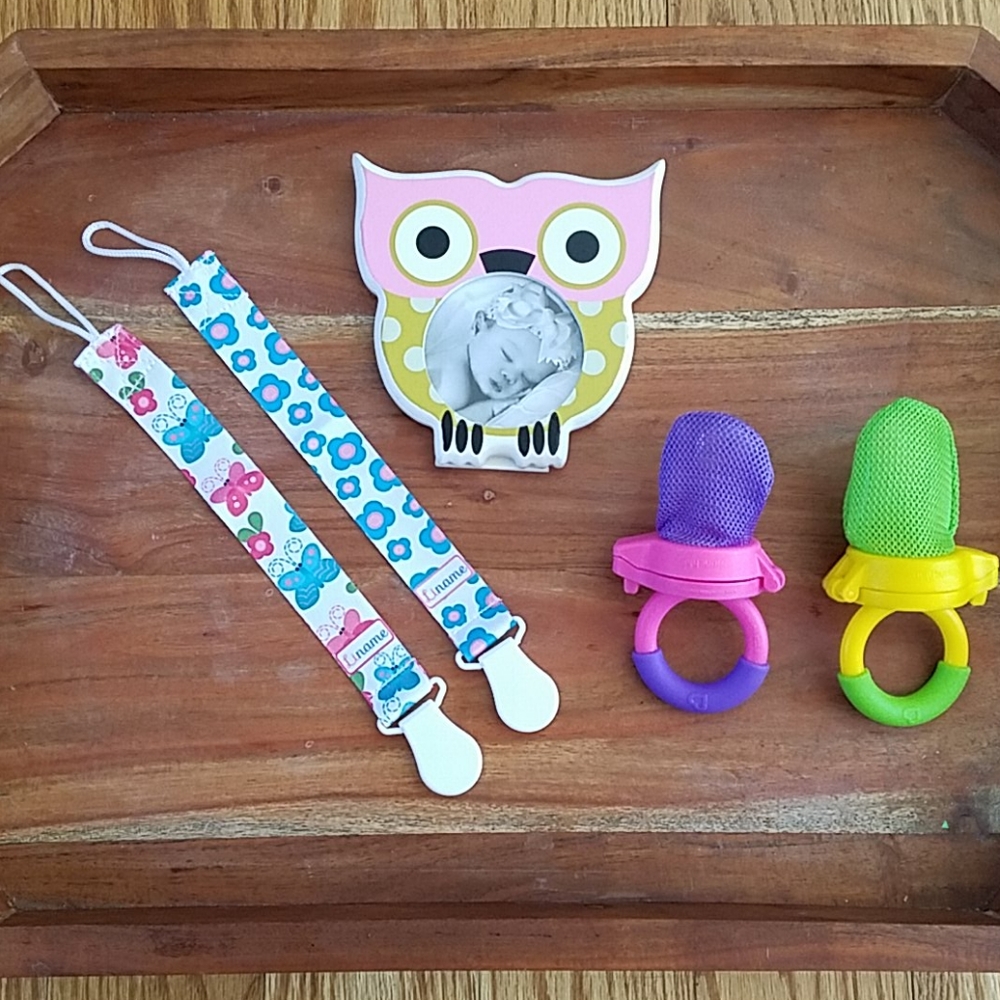 Food pacifiers and baby things Bundle